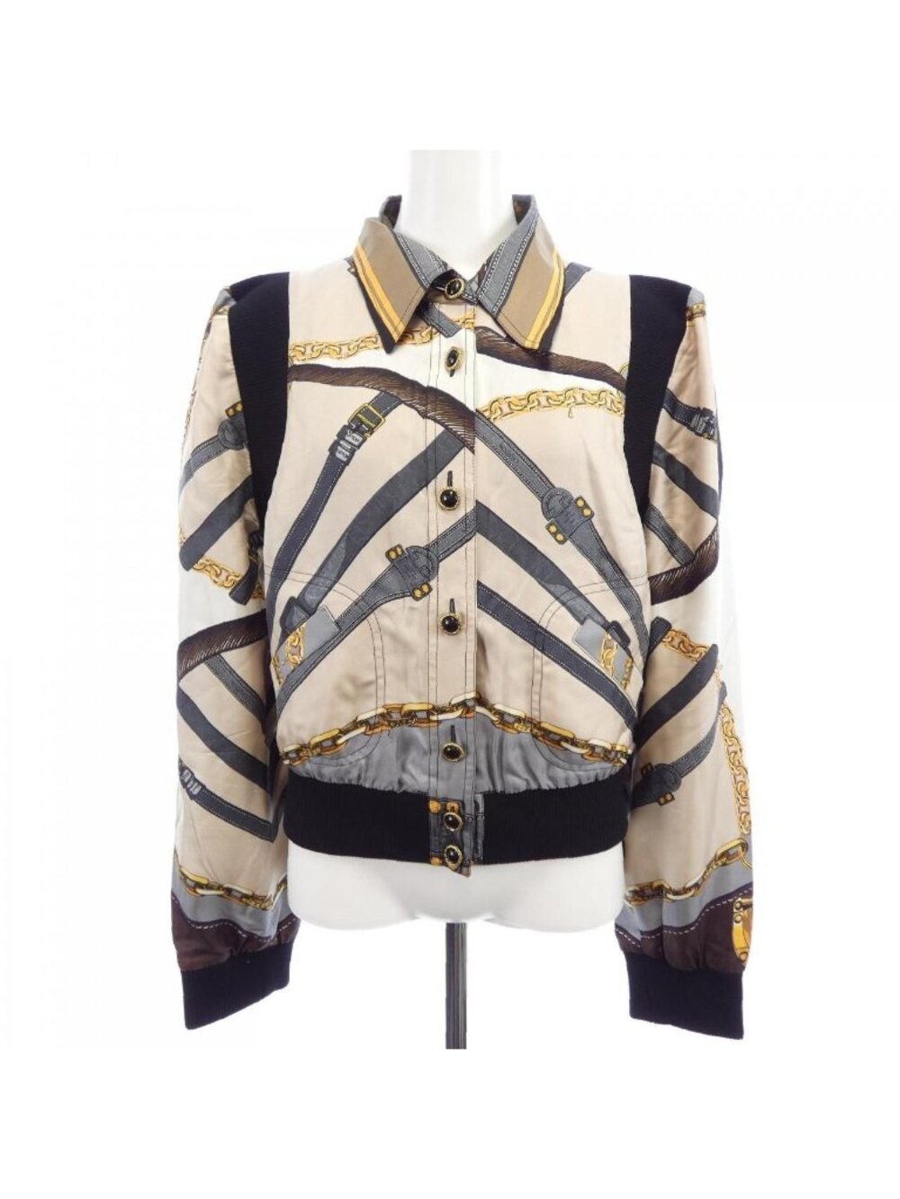 Louis Vuitton Scarf Print Reversible Jacket